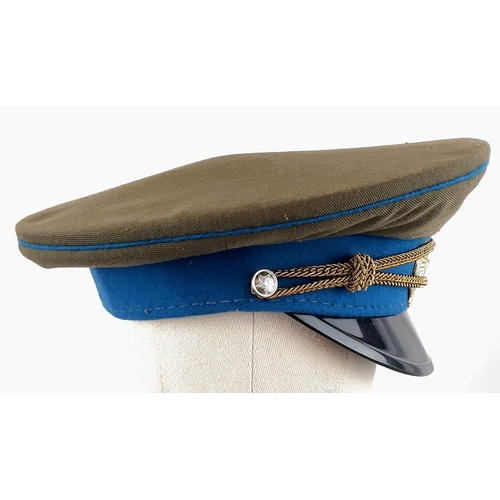 1187 - A 1990s Soviet Airforce Officers Hat. Size 59.