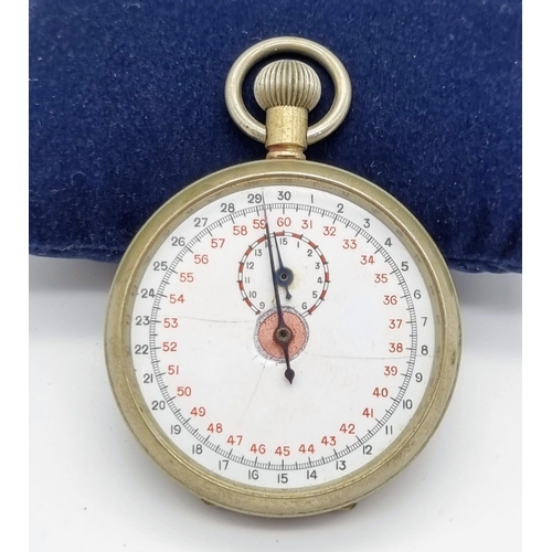 448 - Two Vintage, Possibly Antique Stop Watch and Pocket Watch. Pocket watch has a makers mark of Union H... 