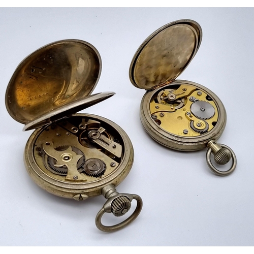 448 - Two Vintage, Possibly Antique Stop Watch and Pocket Watch. Pocket watch has a makers mark of Union H... 