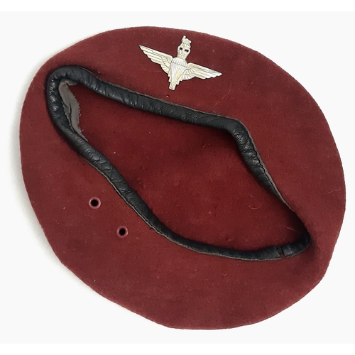 560 - A British Paratrooper's Red Beret.