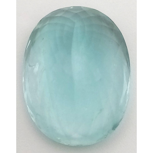 1011 - A Large 21ct Natural Aquamarine Gemstone.