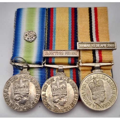 1134 - Seven British Miniature Medals. Please see photos for finer details.