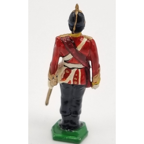 546 - A Vintage Set of Seven British Infantry 1900s Lead Soldiers.