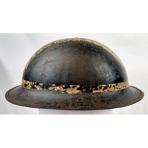 414 - WW2 British Home Front London Transport Helmet.