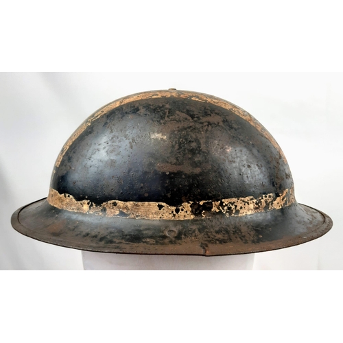 414 - WW2 British Home Front London Transport Helmet.