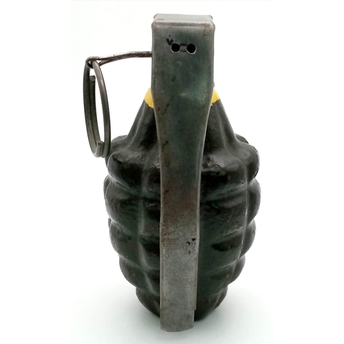 425 - Vietnam War Era US Training Pineapple Grenade Solid Body.