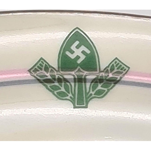 1006 - 3rd Reich R.A.D (Labour Corps) ceramic plate.