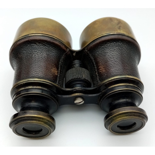 617 - WW1 British Officers Private Purchase Binoculars.