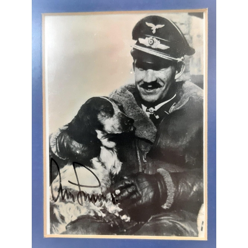 389 - Guaranteed Authentic Autograph of the WW2 Luftwaffe Fighter Ace Adolf Galland.