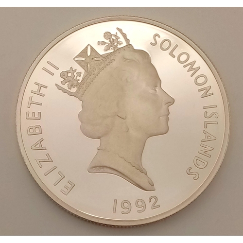 921 - A Parcel of Two Silver Proof Coins in mint condition Comprising; A Coronation Anniversary £1 1993 Al... 