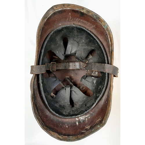 690 - Circa 1920’s Imperial German Fire Helmet.