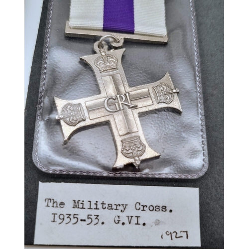 894 - Two Military Medals (possibly retrospective copies) comprising The Military Cross 1935-53 and the Wa... 