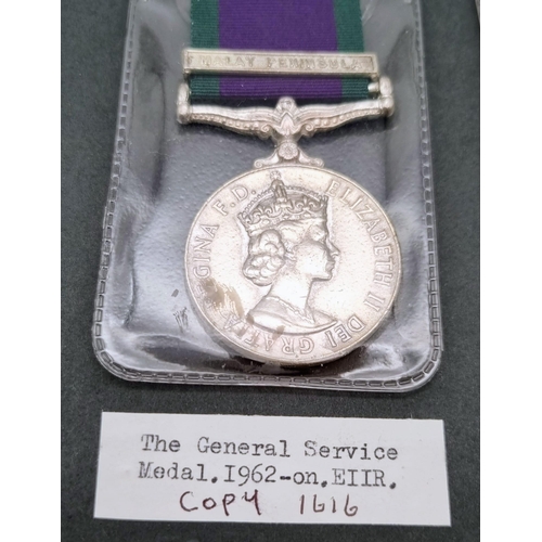 901 - A Collection of 6 Vintage Retrospective Copies of Military General Service Medals Comprising; Genera... 