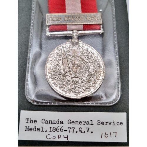 901 - A Collection of 6 Vintage Retrospective Copies of Military General Service Medals Comprising; Genera... 