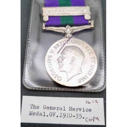 901 - A Collection of 6 Vintage Retrospective Copies of Military General Service Medals Comprising; Genera... 