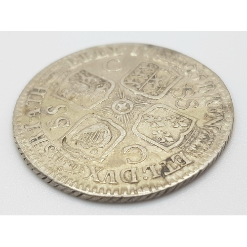 3 - A 1723 George I SSC Silver Shilling Coin. Please see photos for conditions.