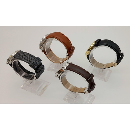 929 - A Parcel of 4 Very Good Condition Military Homage Watches all in good. Working Order Comprising; 194... 