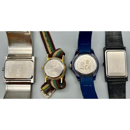 723 - A Mix of Four Eclectic Watches - All in working order.