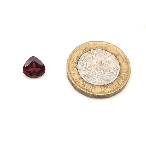 1016 - 2.25ct Pyrope Garnet Gemstone. GLA cert.