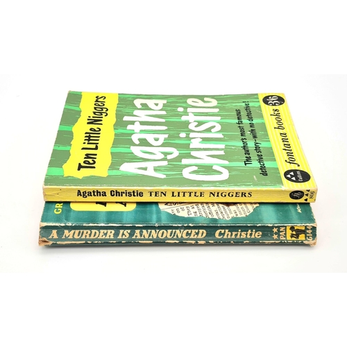 444 - Two Rare Agatha Christie Paperbacks.