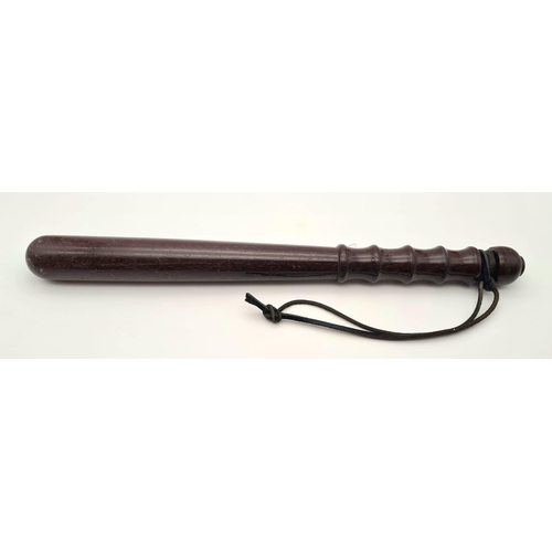 782 - A Victorian Wooden Police Truncheon. Good condition considering its age. 39cm.