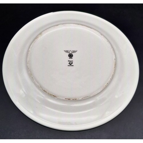 874 - WW2 German Army Plate Dated 1939.