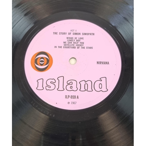 164 - British Psychedelic 60s Band Nirvana's First Album - The Story of Simon Simopath. 1967 Island record... 