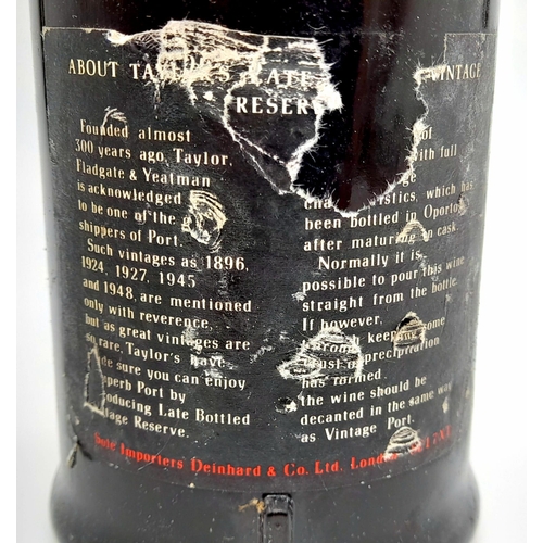 349 - A Bottle of 1974 Taylors Late Bottled Vintage Port.