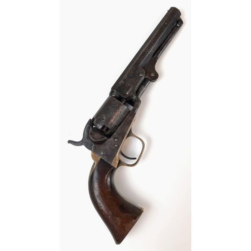 25 - A Rare Antique Colt Black Powder Model 1849 Pocket Revolver. This .31 calibre gun was manufactured i... 