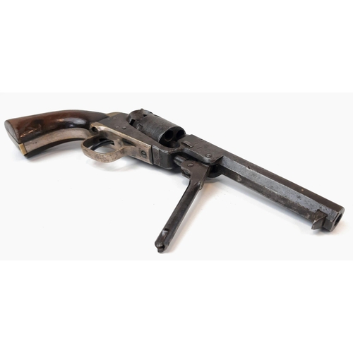 25 - A Rare Antique Colt Black Powder Model 1849 Pocket Revolver. This .31 calibre gun was manufactured i... 