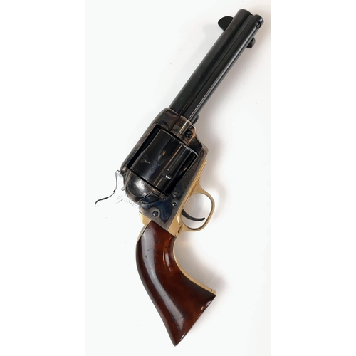 393 - A Deactivated Mitchell Arms Colt Army Revolver. This .45 calibre single action model was made in Ita... 