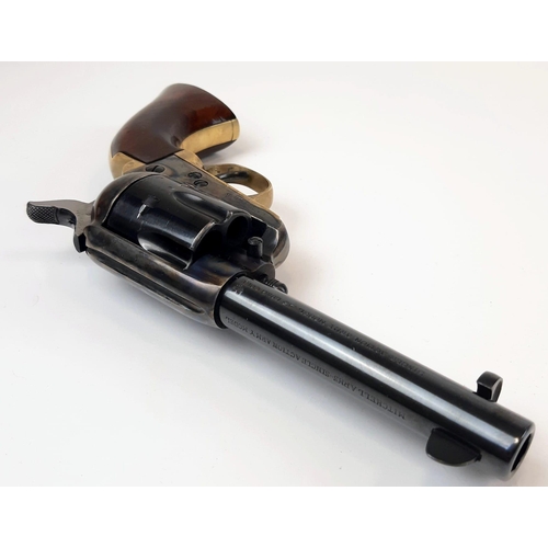 393 - A Deactivated Mitchell Arms Colt Army Revolver. This .45 calibre single action model was made in Ita... 