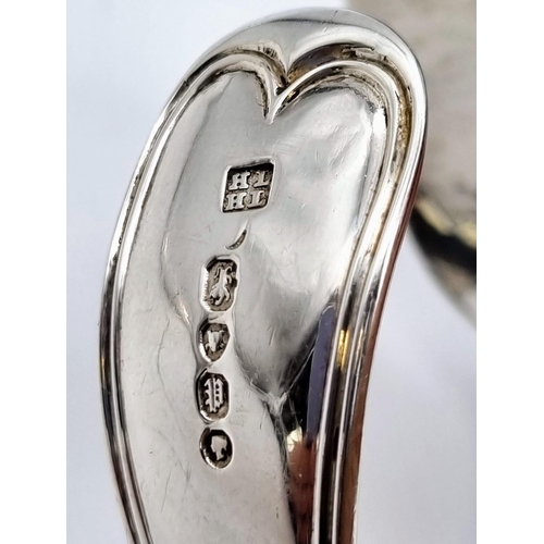 58 - An Antique Silver Spoon Converted into a Bangle! Hallmarks for London 1850. 56.3g.