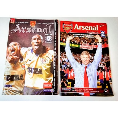 62 - A Selection of Fourteen Arsenal FC Programmes to Include: Arsenal v Anderlecht 1970 2nd leg, Arsenal... 