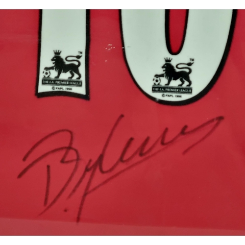 80 - A Dennis Bergkamp Signed 2001/2 Match Worn Shirt. This was from the Arsenal v Spurs game which Arsen... 