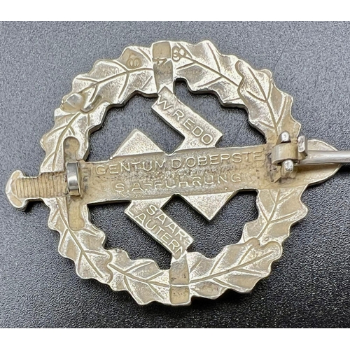 370 - WW2 German Silver Grade S.A Sports Badge.