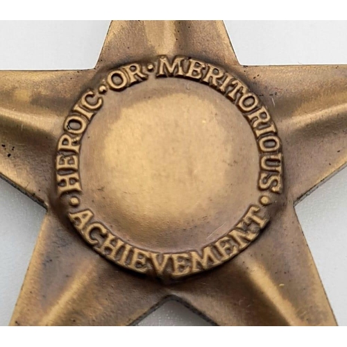 453 - WW2 US Bronze Star in Original Un-issued Box. This medal is from War stocks made for the invasion of... 