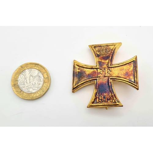 609 - WW1 Imperial German Mecklenburg-Schwerin Military Merit Cross 1st Class.