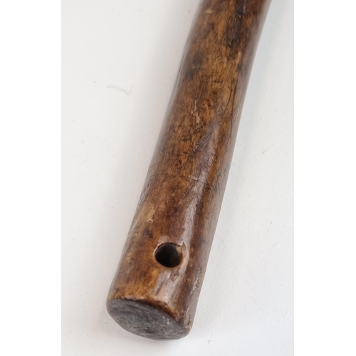 249 - A Vintage or Antique African Hardwood Runga (Throwing Stick or Club). 57cm Length