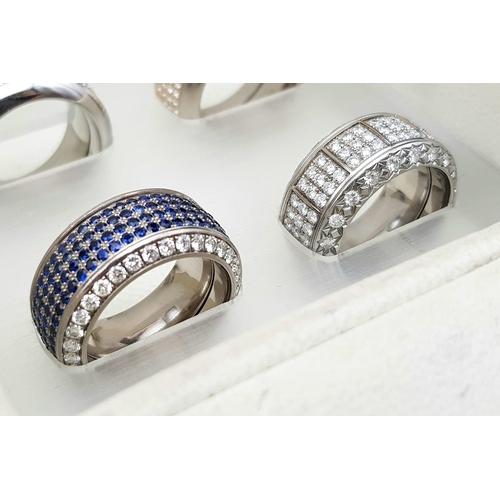 78 - A BOUCHERON OF PARIS RING SELECTION BOX WITH 22 RINGS , PLEASE CALL THE OFFICE FOR FURTHER INFORMATI... 