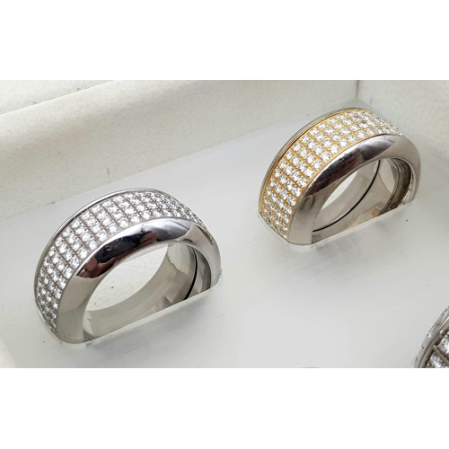 78 - A BOUCHERON OF PARIS RING SELECTION BOX WITH 22 RINGS , PLEASE CALL THE OFFICE FOR FURTHER INFORMATI... 