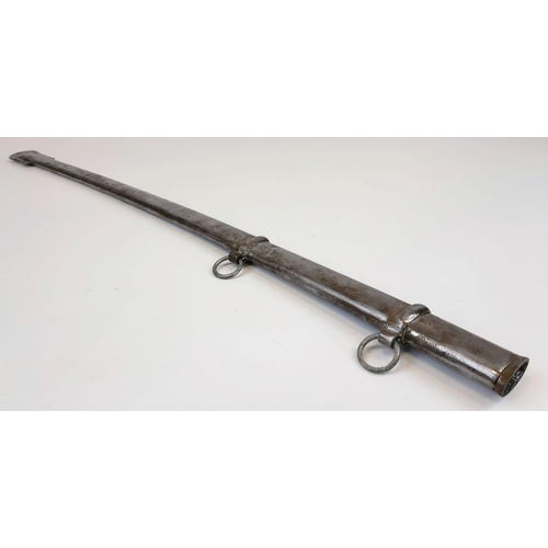 277 - Vintage Issued Cavalry Sabre, Brass and Leather Grip 1 metre length.