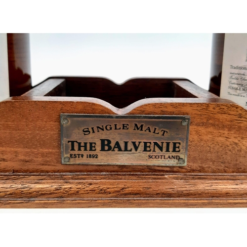 375 - Two Bottles of Balvenie Single Malt Whisky. A 10 year old founder's reserve and a 12 year old double... 