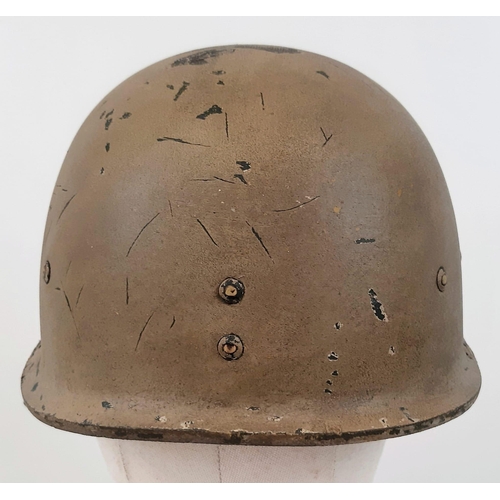 76 - Gulf War 1 Iraqi M80 8th Republican Guard Helmet – Veteran Bring Back. Saddam Hussain’s Personal Tro... 