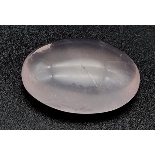 335 - 54 Ct Cabochon Rose Quartz, Oval Shape, IGL&I Certified