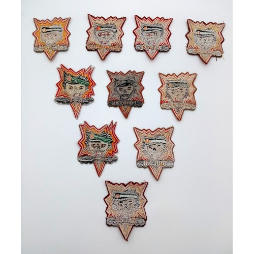 363 - 10 x Vietnam War Era Special Forces Patches.