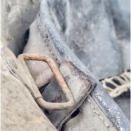 173 - WW1 British Somme Found Brodie Helmet Found in a Barn. In Condition as Found.