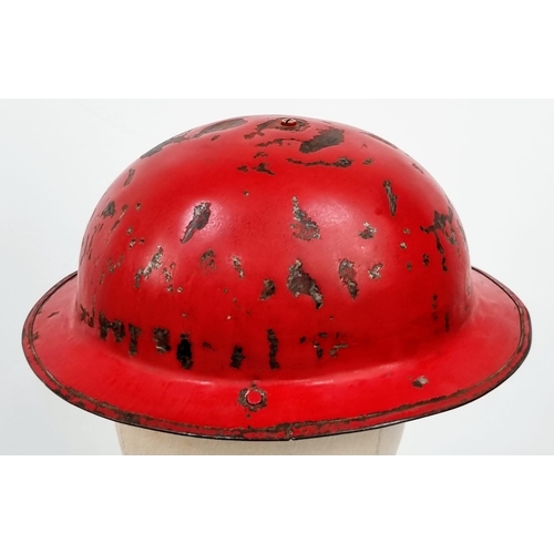 230 - WW2 British Gas Company Helmet.