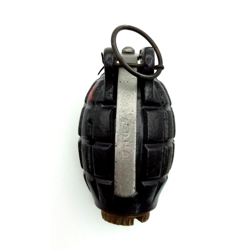 90 - WW2 British Inert N° 36 Mills Hand Grenade with Brass Base. Maker: Callenders Abbots Foundery Co, Gl... 