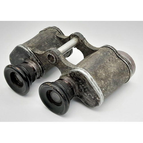 209 - WW2 German Army 6 x 30 Binocular Makers Code ddx for Voigtlander and Sons, Brunswick.